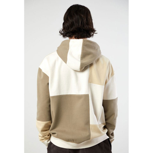 100% coton coupe ample sweats à capuche pour l'hiver 3D broderie cravate teinture Stonewash solide motif impression numérique avant Logo uni teint - Product Image 3
