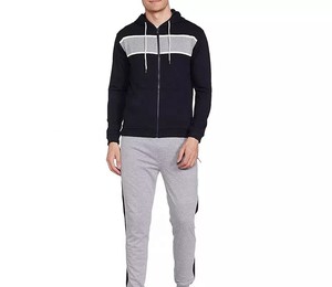 Prix réglable Hommes Zipper Survêtement anti-rides de haute qualité 100% coton léger Zipper Survêtement avec entièrement personnalisé - Product Image 1