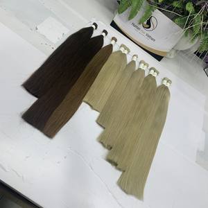 Best Quality Fast Shipping Pure Raw Virgin <b>Remy</b> <b>Human</b> <b>Hair</b> <b>Extensions</b> from Vietnam Dyed Bulk <b>Hair</b> - Product Image 6