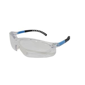 EN166F Certified Protective Eyewear Wrap Around Flexible Temple Arms Anti-Scratch for Flying Debris - Product Image 4