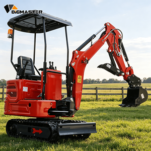 Nouvelle <span class=keywords><strong>mini</strong></span>-excavatrice de 1,2 tonne, moteur diesel <span class=keywords><strong>Kubota</strong></span>, 975 kg, excavatrice compacte sur chenilles, petite micro-excavatrice hydraulique, machine à vendre - Product Image 2