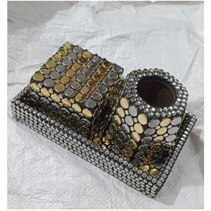 Latest Design Trending Eco Friendly Wooden Bakhoor Set Incense <b>Burner</b> & Tray Arabian Style Handmade High Quality - Product Image 2