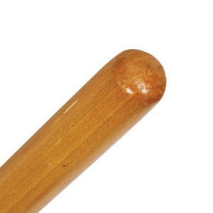 Mango de escoba de madera recubierto de PVC de primera calidad con patrón de grano de madera realista, duradero, de 110 a 120cm - Product Image 2