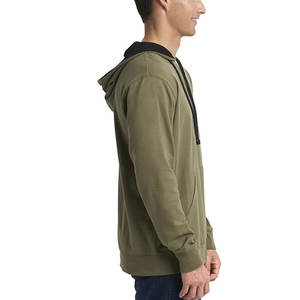 Sudadera CON CAPUCHA DE siguiente nivel Impresión de logotipo Canguro Bolsillo Cuello Etiqueta Oversize Drop Hip Hop Precio Hombres Sudadera con capucha - Product Image 3