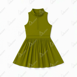 Vêtements de pickleball athlétiques pour filles, vêtements de sport haut de gamme pour femmes, vêtements de sport élégants et performants. - Product Image 3