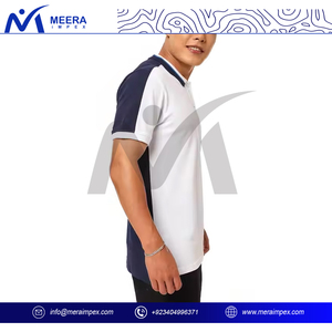 Polo pour hommes à la mode T-shirt confortable et respirant en coton à manches courtes avec col classique pour le travail et le sport - Product Image 3