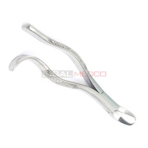 Fórceps de extracción de raíz Premium #16 Molar inferior Cuerno de vaca universal Instrumento de extracción dental de alta calidad - Product Image 3