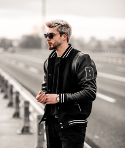 Veste d'hiver personnalisée OEM pour hommes avec broderie du logo de l'université vintage, vêtements de mode de haute qualité, rembourrage en coton avec boutons - Product Image 5