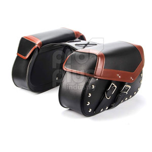 PROPLUS INDUSTRY Sac de selle en cuir vintage pour moto Grande capacité Fait à la main Personnalisable PI-LSB-1926 pour l'aventure - Product Image 2