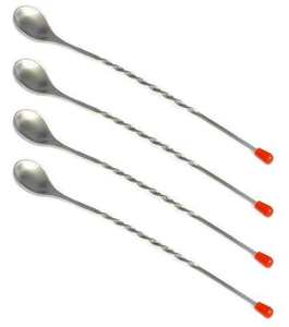 Cuillères à mélanger pour cocktails avec poignée en forme d'étoile dorée Bâton Swizzle de haute qualité pour l'agitateur de cocktails Barware Party Use - Product Image 5