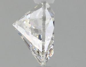 2.00 Carat Solitaire Heart Cut Lab Grown CVD Diamond G Color VVS2 7.92 MM avec certificat IGI pour bague de promesse personnalisée - Product Image 3