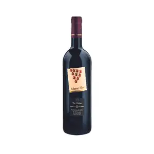 高品質イタリア産バイオ75clモンテプルチャーノブドウドック赤ワイン卸売用