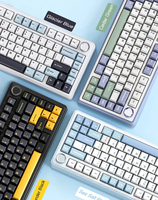 Clavier mécanique sans fil 2,4 G pour jeux PC AULA F75 RGB LED Light
