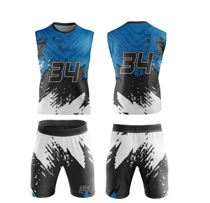 High Quality 7V7 Football Uniforms Custom Digital Print Breathable Plus Size Team <b>Name</b> Number Sets Quarterback - Product Image 3