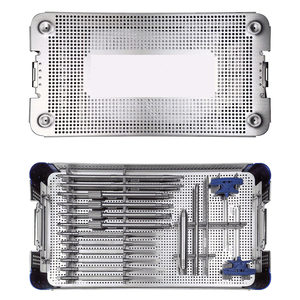 Juego de Instrumentos de Cirugía de Fijación de Columna Vertebral Mínimamente Invasiva con Tornillo Pedicular de Brazo Largo de Acero Inoxidable para Ortopedia - Product Image 5