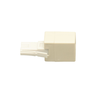 Adaptateur de câble de conversion de données pour modem téléphonique, prise BT de style américain blanche vers prise RJ11 6P4C