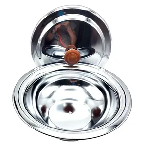 Cacerola Elegante de Acero Inoxidable para Servir Alimentos |   Duradero, Antiadherente, Ecológico, Compatible con Todas las Estufas, Mejora la Experiencia Gastronómica - Product Image 4