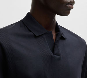 Nouveau design de polo à manches courtes pour hommes avec logo personnalisé Polo Le meilleur polo pour hommes à vendre - Product Image 6