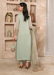 2025 Top Selling Unstitched Formal Party <b>Dress</b> New Designer Regular Length Salwar Kameez Women's Ready-to-Wear Clothing Indian - Product Image 4