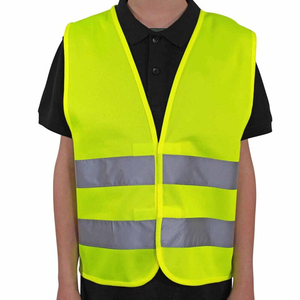 Chaleco de Seguridad ANSI Clase 2 Reflectante de Alta Visibilidad con LED Intermitente, Ligero, Impermeable, de Poliéster para Hombres y Mujeres - Product Image 4