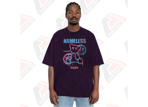 เสื้อยืดผ้าลูกฟูกผ้ายีนส์ผ้าลูกฟูกสำหรับผู้ชายซักแบบเป็นกรดสวมใส่สบายดีไซน์ทันสมัยพร้อมผ้าปะติดที่เป็นมิตรกับสิ่งแวดล้อมสำหรับฤดูร้อน - Product Image 4