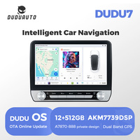 Reproductor de DVD y Radio para Auto MEKEDE DUDUAUTO con Sistema Android, Multimedia Estéreo 2Din, WIFI, Universal para Benz, BMW, Toyota, Pantalla de 10.1 Pulgadas con Dos Botones