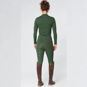 Premium Equestrian Tights Full Seat Grip Stretchy Fit Custom Clothing Bulk Supplier Horse Riding Leggings Pants with Belt Loops - Product Image 2