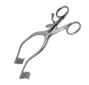 Retractor de auto retención Adson de alta calidad, instrumentos quirúrgicos de retractor cerebeloso Adson de acero alemán - Product Image 4