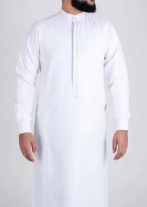 Robe arabe moyen-orient hommes Jubba 2025 vente en gros directe d'usine 2024 vêtements islamiques robe musulmane Juba pour hommes - Product Image 5