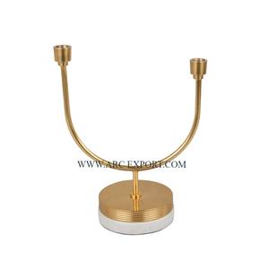 Superior Quality <b>Black</b> Polished <b>Metal</b> Stainless Steel 5 Arms Candelabra <b>Candle</b> <b>Holders</b> for Tableware Decoration <b>Candle</b> <b>Holders</b> - Product Image 5