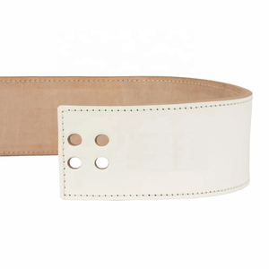 Ceinture de levage de puissance en cuir pleine fleur en cuir de vachette robuste de 13MM Logo personnalisé boucle à levier réglable approvisionnement en vrac - Product Image 6