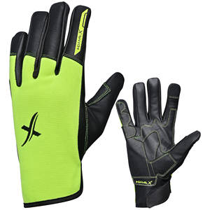 Guantes de seguridad de cuero de vaca para protección de manos resistentes Guantes DE TRABAJO mecánicos resistentes al calor para construcción industrial - Product Image 5