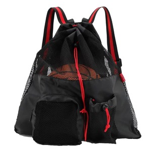 Mochila de baloncesto con forro de poliéster unisex personalizada bolsa de deporte impermeable con balón de fútbol para jugadores de fútbol - Product Image 6
