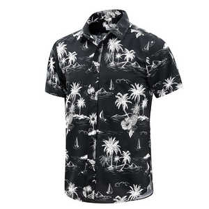 Breathable New Style <b>Mens</b> <b>Hawaiian</b> <b>Shirt</b> Hot Sale Wholesale Price Quick dry <b>Mens</b> <b>Hawaiian</b> <b>Shirt</b> with Customized Logo Design - Product Image 1