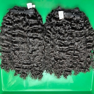 Vente en gros 100% vierge birmane crépus bouclés paquets de cheveux vietnamiens bruts de haute qualité italien Curl cheveux humains naturels non traités - Product Image 5