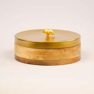 Caja Chapati impresa de madera Natural 100% de alta demanda con tapa de madera para fiestas, mesa de cena, uso de artículos de cocina de Hotel - Product Image 2