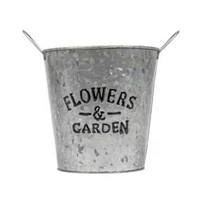 Nuevo diseño antiguo Decoración del hogar y el jardín Macetas galvanizadas vintage a bajo precio - Product Image 5