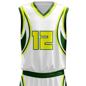 Uniforme de basket-ball pour hommes sur mesure en gros, design respirant et à séchage rapide, uniformes de basket-ball - Product Image 4
