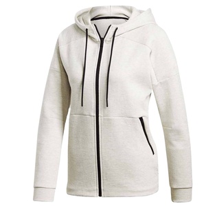 Veste à capuche zippée légère en polaire respirante pour femme, sweat-shirt décontracté à manches longues, design tendance, saison hivernale, ODM - Product Image 1