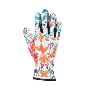 Material de cuero Impresión de flores La más alta calidad 2025 Tamaño personalizado Color Diseño único Guantes de jardín - Product Image 3