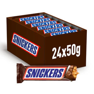 Barras de Chocolate Snickerss Sólidas y Dulces con Fruta y Mermelada, Empaquetado a Granel, Marca Original, Venta al Por Mayor, Exportación - Product Image 1