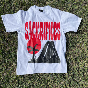 T-shirts à col rond pour hommes de vente chaude personnalisés de haute qualité légers et élégants vêtements décontractés 100% coton vêtements pour hommes personnalisables - Product Image 3