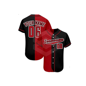 Meilleure qualité hommes porter maillot de Baseball 2025 Offre Spéciale hommes bas quantité minimale de commande Baseball uniforme maillot - Product Image 5