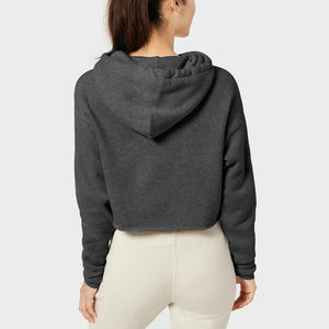 เสื้อฮู้ดเสื้อผ้าผู้หญิงเสื้อครอป2025ซักกรดแขนยาวดีไซน์ล่าสุด - Product Image 2