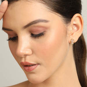Compre Pendientes de Plata de Ley 925 de Primera Calidad para Mujeres y Niñas, Pendientes de Oro de 14K y Diamantes con Corte de Pera y Princesa en Forma de Gota de Agua - Product Image 4