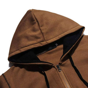 Nouvelle conception, best-seller, sweats à capuche imperméables 100% coton pour hommes, faible MOQ, vente en gros, fabricant d'hiver, processus Impex - Product Image 2