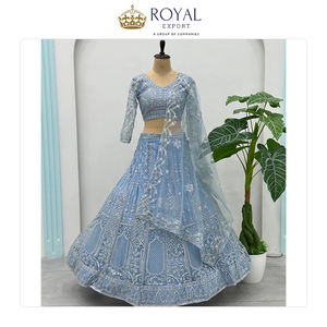 Meilleure offre sur un lehenga choli de qualité standard au design accrocheur avec des broderies de sequins et de cordon - Product Image 5