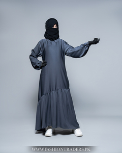 Robe de soirée islamique élégante et simple Tailles personnalisées Abaya pour femmes musulmanes Vente en gros d'usine du Pakistan - Product Image 2