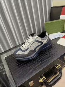 Chaussures de luxe de haute qualité en gros pour femmes 2026 Chaussures en cuir véritable de créateur pour femmes Marques de créateurs célèbres Chaussures de sport pour hommes - Product Image 3