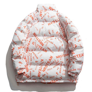 Doudoune chaude pour hommes, manteau rembourré léger à la mode, tenue décontractée quotidienne en plein air, design personnalisé en usine - Product Image 6